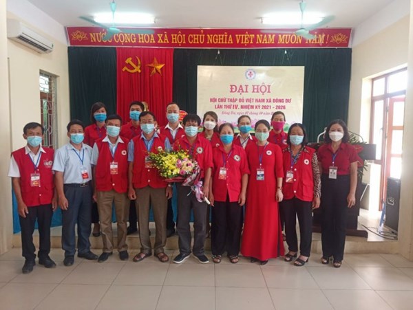 Đại hội chữ thập đỏ xã Đông Dư lần thứ IV, nhiệm kỳ 2021-2026